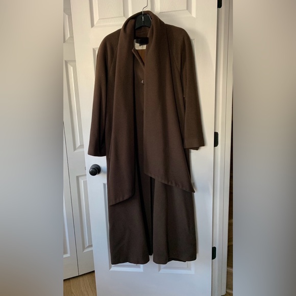 Vintage Fleurette 100% Cashmere Elegant Coat - Picture 7 of 7